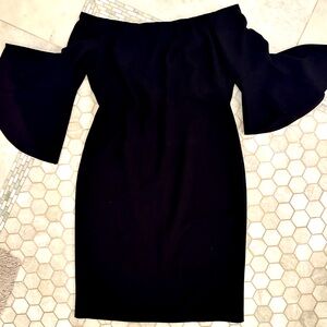 Beautiful off shoulder black dress